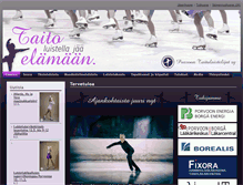 Tablet Screenshot of porvoontaitoluistelijat.fi